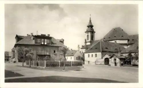 Ak Postoloprty Postelberg Region Aussig, Náměstí 5. května