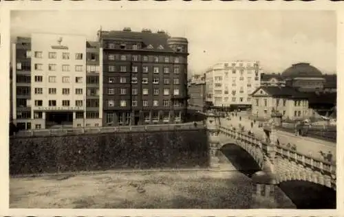 Ak Plzeň Pilsen Stadt, Plzeň Wilsonův most