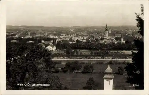 Ak Wels in Oberösterreich, Panorama