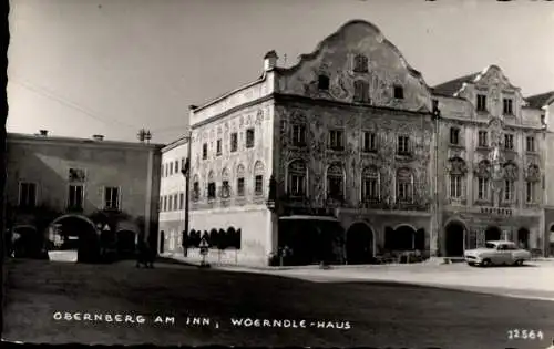 Ak Obernberg am Inn Oberösterreich, Woerndle Haus