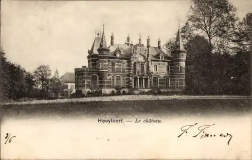 Ak Hoeilaart Hoeylaert Flämisch Brabant, Schloss