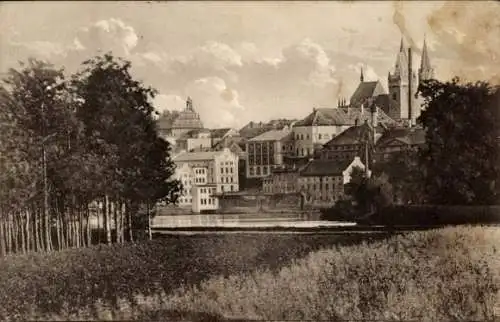 Ak Kolín Köln an der Elbe Mittelböhmen, Teilansicht