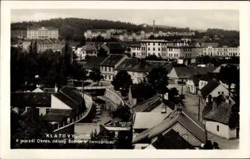 Ak Klatovy Klattau Region Pilsen, Gesamtansicht