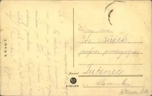 Ak Přerov Prerau Region Olmütz, Schule