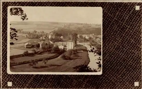 Passepartout Ak Zwickau in Sachsen, Teilansicht