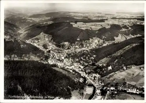 Ak Schramberg im Schwarzwald, Fliegeraufnahme