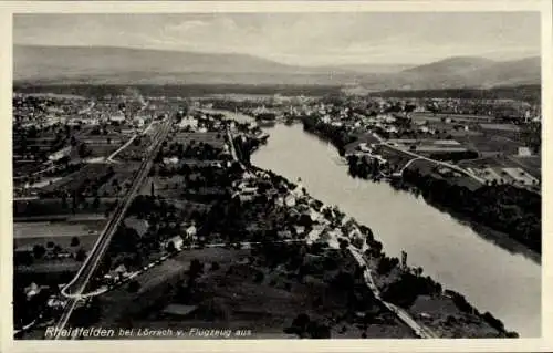 Ak Rheinfelden in Baden, Fliegeraufnahme