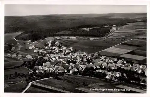 Ak Riedöschingen Blumberg am Schwarzwald, Luftbild