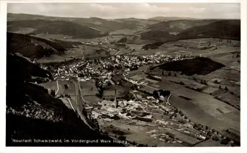 Ak Neustadt im Schwarzwald, Luftaufnahme