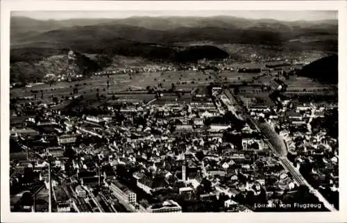 Ak Lörrach in Baden, Fliegeraufnahme