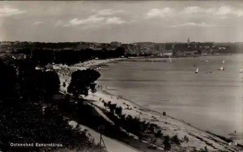 Ak Ostseebad Eckernförde, Strand