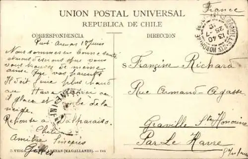 Ak Magallanes Chile, Indians, Bahia Cutter Cove