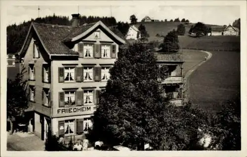 Ak Lachen Kanton Schwyz, Pension Friedheim