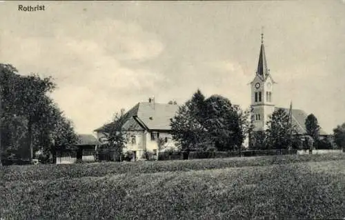 Ak Rothrist Kt Aargau, Kirche