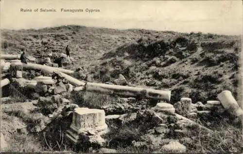 Ak Famagusta Zypern, Ruinen von Salamis