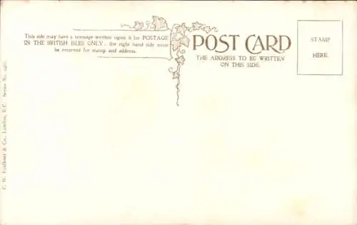 Künstler Ak Your teeth are all Free Traders, Joseph Chamberlain, John Bull