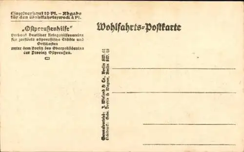 Ak Szczytno Ortelsburg Ostpreußen, Fuhrwerke, Kriegszerstörungen, Markt, I. WK