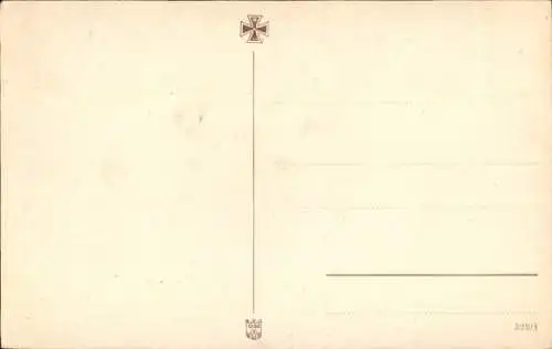 Künstler Ak Abschied, Junge in Matrosenuniform, Mädchen in Tracht