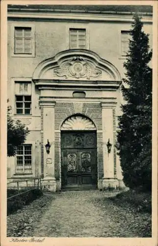 Ak Zangberg in Oberbayern, Erziehungsinstitut der Salesianerinnen St. Joseph, Klosterportal
