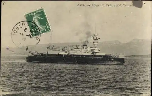Ak Französiches Kriegsschiff, La Magenta