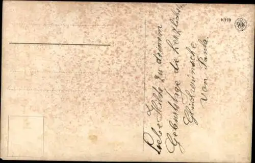 Ak Glüchwunsch zum Geburtstag, Mädchen mit Blumen