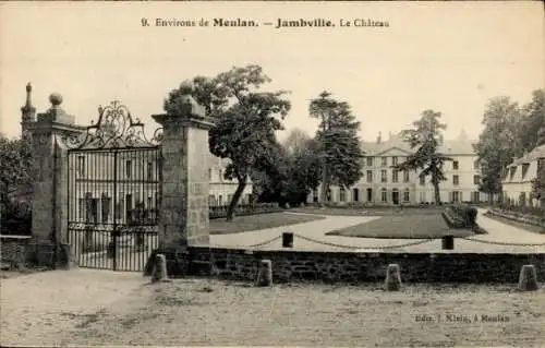 Ak Jambville Yvelines, Jambville. Le Chateau