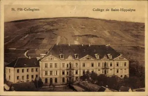 Ak Saint Hippolyte St Pilt Elsass Haut Rhin, St. Pilt-Collegium, Collège de Saint-Hippolyte