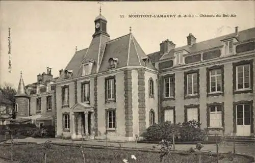 Ak Montfort l'Amaury Yvelines, Château du Bel-Air