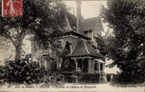 Ak Nézel Yvelines, Pavillon au Château de Montgardé