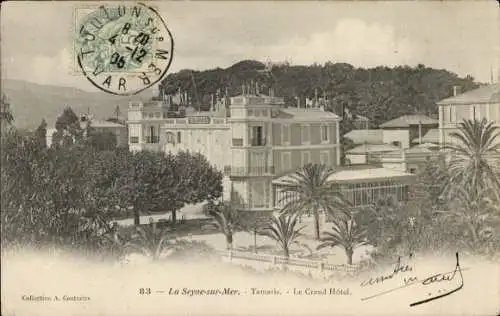 Ak La Seyne sur Mer Var, Tamaris, Le Grand Hôtel