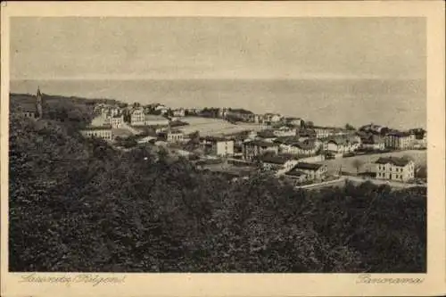 Ak Sassnitz auf Rügen, Panorama