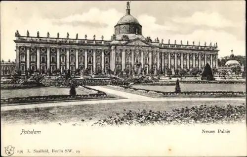 Ak Potsdam, Neues Palais in Potsdam