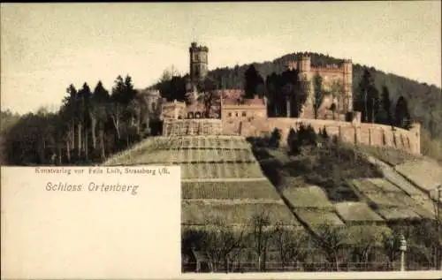 Ak Ortenberg in Baden, Schloss Ortenberg