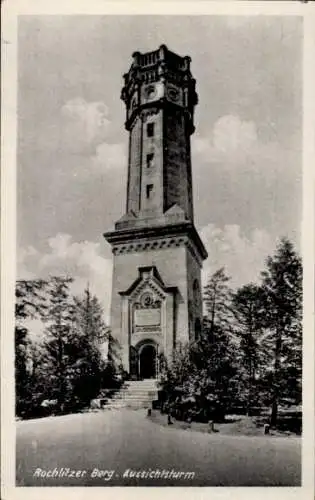 Ak Rochlitz an der Mulde, Rochlitzer Berg, Friedrich August Turm