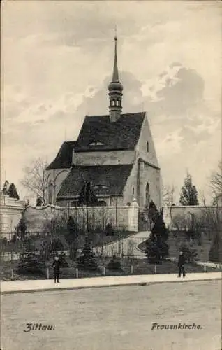 Ak Zittau in Sachsen,  Frauenkirche