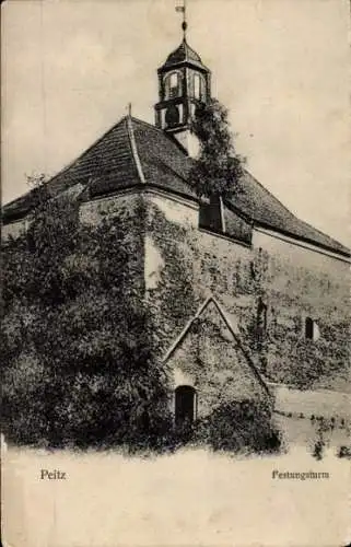 Ak Peitz in der Niederlausitz, Festungsturm