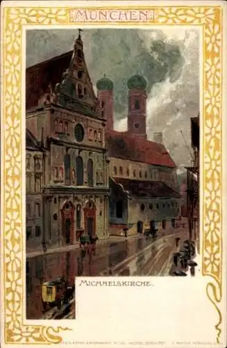 Jugendstil Litho München, Michaelskirche