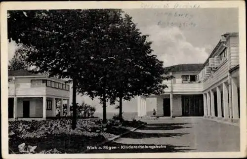 Ak Wiek auf Rügen, Kindererholungsheim, Haus 19