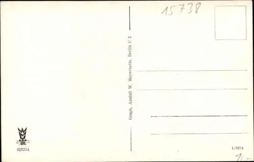 Ak Zeuthen in der Mark, Selchower Graben, Brücke