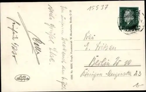 Ak Grünheide in der Mark, an der Löcknitz mit Ausflugsboot, Segelboot