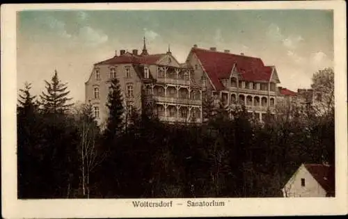 Ak Woltersdorf bei Berlin, Sanatorium