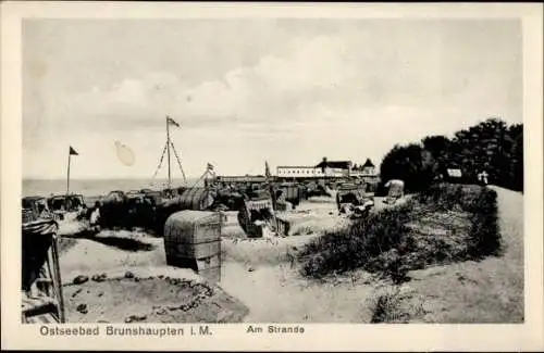 Ak Ostseebad Brunshaupten Kühlungsborn, Strand