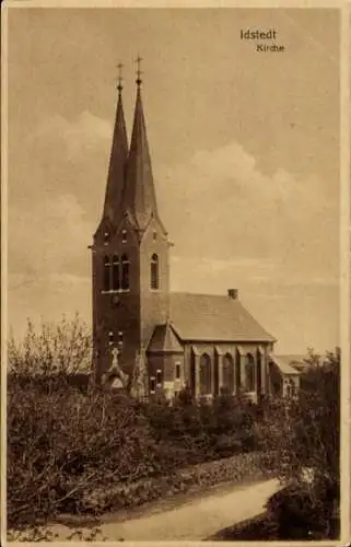 Ak Idstedt in Schleswig Holstein, Idstedtkirche