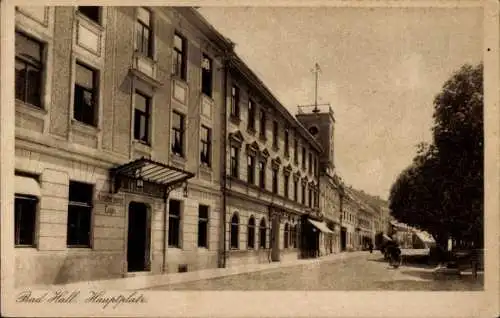 Ak Bad Hall Oberösterreich, Hauptplatz