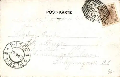 Ak Karlovy Vary Karlsbad Stadt, Mühlbrunnkolonnade
