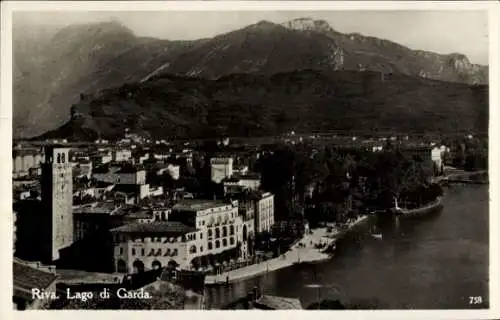 Ak Riva del Garda Trentino, Gesamtansicht