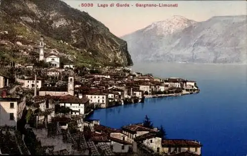 Ak Gargnano Lago di Garda Lombardia,  Gargnano-Limoneti