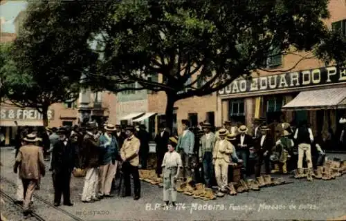 Ak Funchal Insel Madeira Portugal, Mercado de Botas