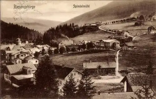 Ak Spindleruv Mlýn Spindlermühle Spindelmühle Riesengebirge Region Königgrätz, Gesamtansicht