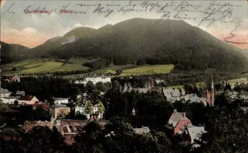 Foto Ak Konakry Guinea, Ville indigéne, Dorf, Hütten, Palmen